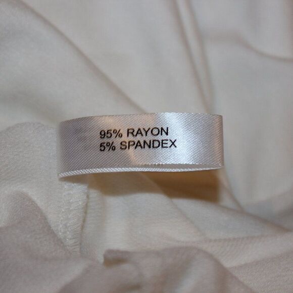 Eloquii White Dolman Sleeve Round Neck Loose-Fit Blouse Women's Size 14/16 plus - Picture 8 of 10